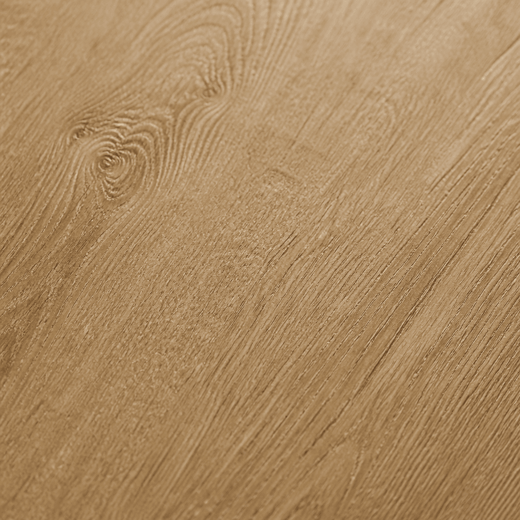 Close-up van laminaatplank met natuurlijke graanstructuur